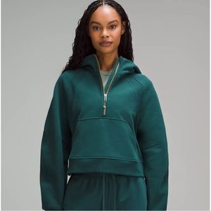 Lululemon funnel neck scuba quarter zip